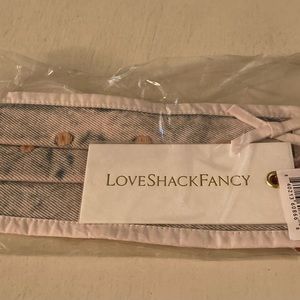 LoveShackFancy
Trocdero Wash Denim Follett Face Mask
